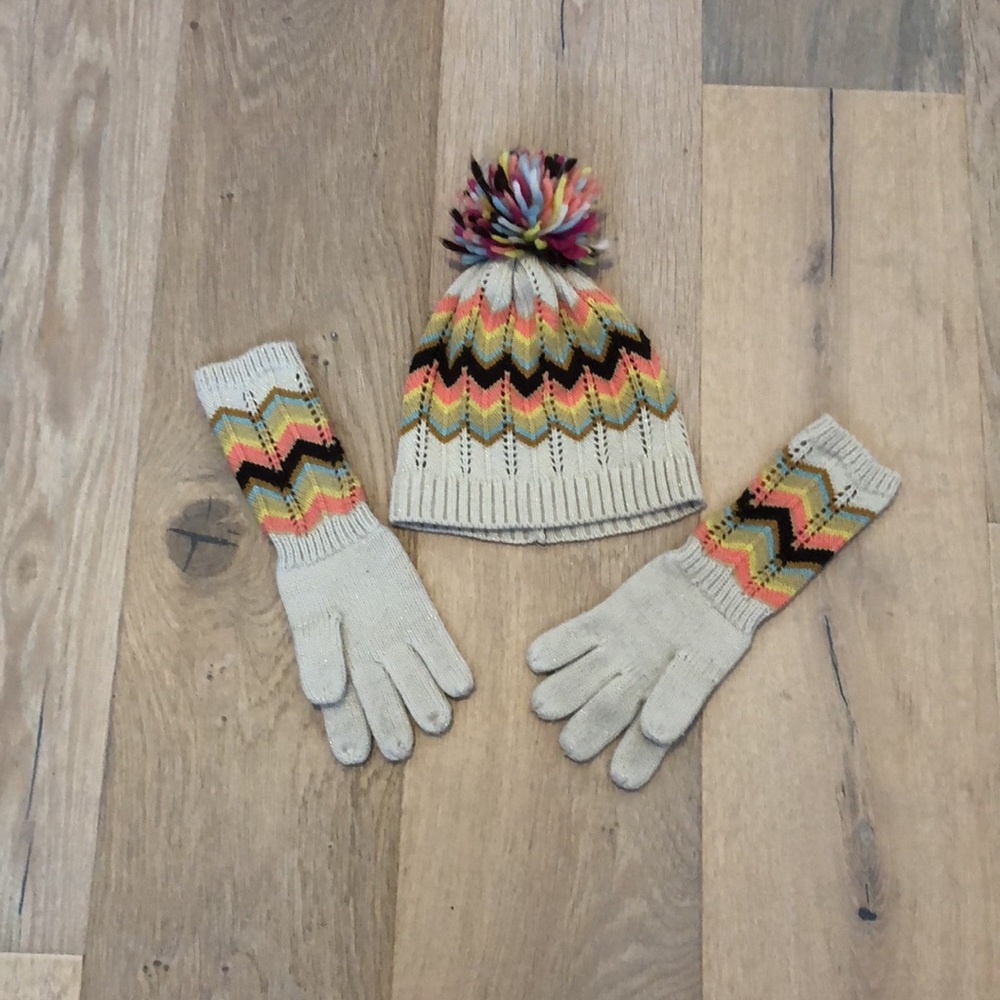 Missoni for Target kids hat and gloves